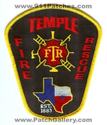 Temple Fire Rescue Department (Texas)
Scan By: PatchGallery.com
Keywords: dept.