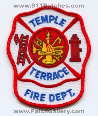 Temple Terrace Fire Department Patch (Florida)
Scan By: PatchGallery.com
Keywords: dept.