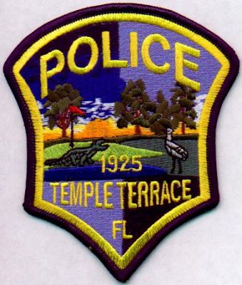 Temple Terrace Police
Thanks to EmblemAndPatchSales.com for this scan.
Keywords: florida