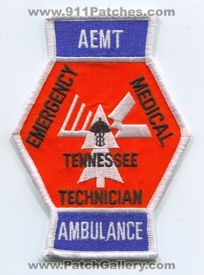 Tennessee State Emergency Medical Technician EMT Ambulance AEMT EMS Patch (Tennessee)
Scan By: PatchGallery.com
Keywords: certified advanced