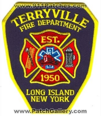 Terryville Fire Department Patch (New York)
Scan By: PatchGallery.com
Keywords: dept. long island est. 1950