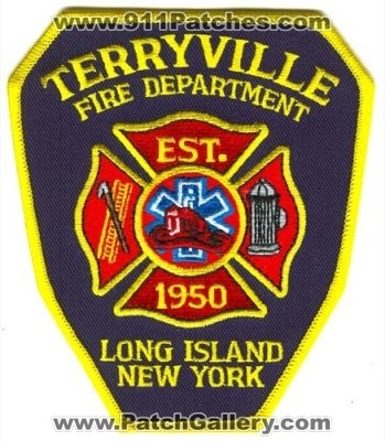 Terryville Fire Department Patch (New York)
Scan By: PatchGallery.com
Keywords: dept. long island est. 1950