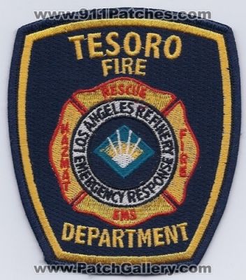 Tesoro Los Angeles Refinery Fire Department (California)
Thanks to Paul Howard for this scan.
Keywords: oil dept. rescue ems hazmat haz-mat emergency response team ert