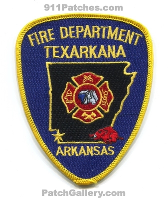 Texarkana Fire Department Patch (Arkansas)
Scan By: PatchGallery.com
Keywords: dept.