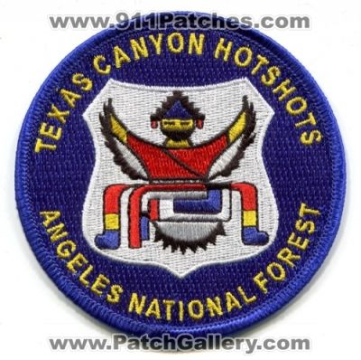 Texas Canyon HotShots Angeles National Forest (California)
Scan By: PatchGallery.com
Keywords: wildland wildfire