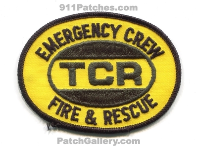 Texas City Refinery Emergency Crew Fire and Rescue Department Patch (Texas)
Scan By: PatchGallery.com
Keywords: tcr & dept. company co. gas petroleum refinery industrial plant emergency response team ert hazardous materials hazmat haz-mat