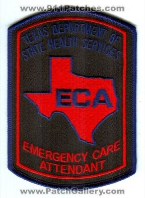 Texas Department of State Health Services Emergency Care Attendant (Texas)
Scan By: PatchGallery.com
Keywords: ems eca