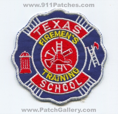 Texas Firemens Training School Patch (Texas)
Scan By: PatchGallery.com
Keywords: fire department dept. academy teex