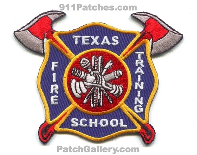 Texas Fire Training School Patch (Texas)
Scan By: PatchGallery.com
Keywords: firemens academy teex