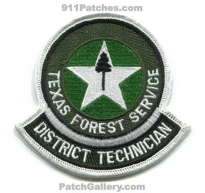 Texas Forest Service District Technician Patch (Texas)
Scan By: PatchGallery.com
Keywords: dist.