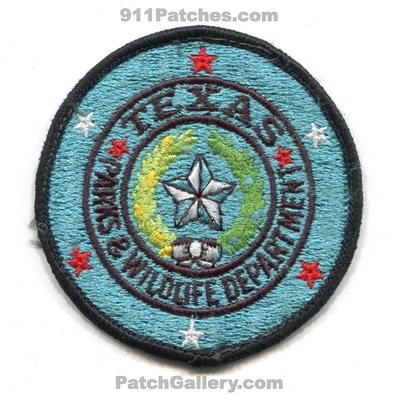 Texas Parks and Wildlife Department Patch (Texas)
Scan By: PatchGallery.com
Keywords: dept.