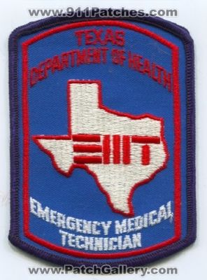 Texas Department of Health Emergency Medical Technician EMT (Texas)
Scan By: PatchGallery.com
Keywords: state dept. doh ems ambulance