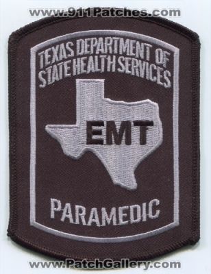 Texas State EMT Paramedic (Texas)
Scan By: PatchGallery.com
Keywords: certified department dept. of state health services emergency medical technician ems