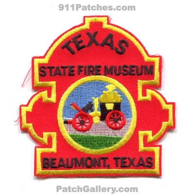 Texas State Fire Museum Beaumont Patch (Texas)
Scan By: PatchGallery.com
