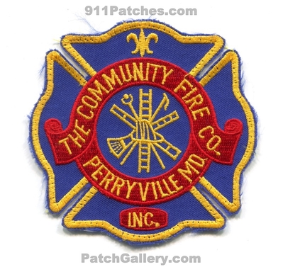 The Community Fire Company Inc Perryville Patch (Maryland)
Scan By: PatchGallery.com
Keywords: co. inc. of department dept.