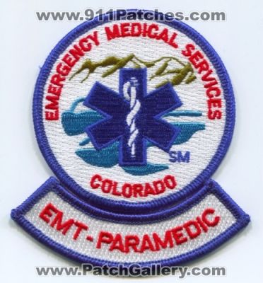 Broomfield Emergency Ambulance Life Support Paramedic EMS Fire Patch Colorado CO 