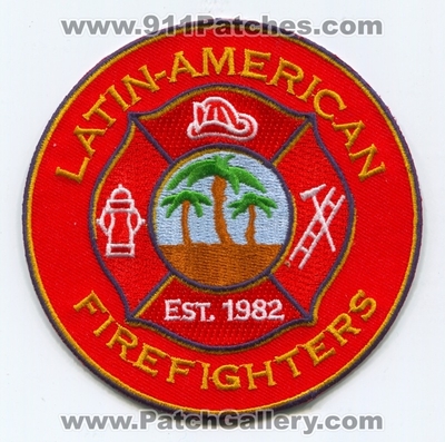 The Hartford Society of Latin American Firefighters Patch (Connecticut)
Scan By: PatchGallery.com
Keywords: Latin-American Fire Department Dept.