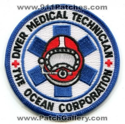 The Ocean Corporation Diver Medical Technician (Texas)
Scan By: PatchGallery.com
Keywords: scuba emergency emt ems