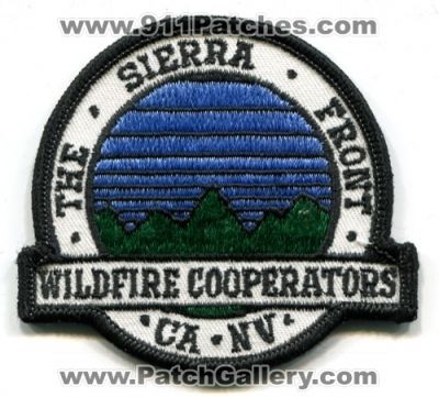 The Sierra Front Wildfire Cooperators (California)
Scan By: PatchGallery.com
Keywords: wildland forest nv