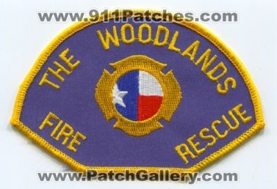 The Woodlands Fire Rescue Department Patch (Texas)
Scan By: PatchGallery.com
Keywords: dept.