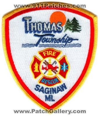 Thomas Township Fire Rescue Patch (Michigan)
[b]Scan From: Our Collection[/b]
Keywords: saginaw