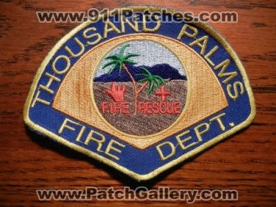 Thousand Palms Fire Rescue Department (California)
Thanks to Jeremiah Herderich for the picture.
Keywords: dept.