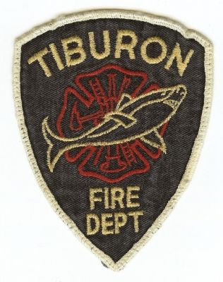 Tiburon Fire Dept
Thanks to PaulsFirePatches.com for this scan.
Keywords: california department