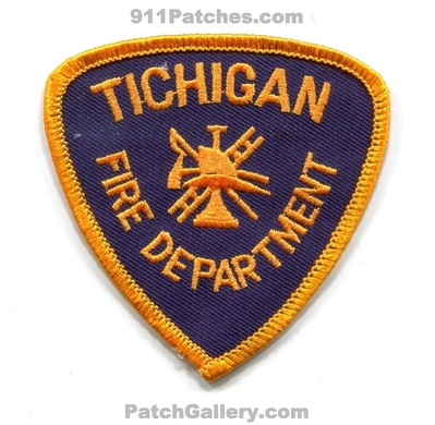 Tichigan Fire Department Patch (Wisconsin)
Scan By: PatchGallery.com
Keywords: dept.