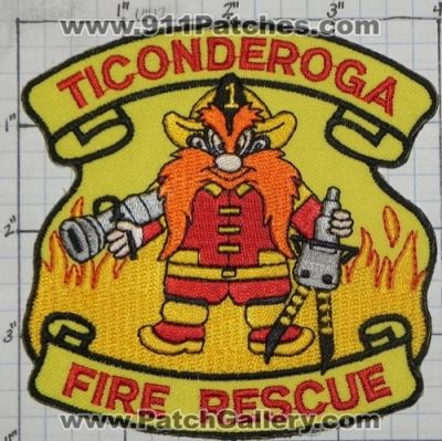 Ticonderoga Fire Rescue Department (New York)
Thanks to swmpside for this picture.
Keywords: dept.