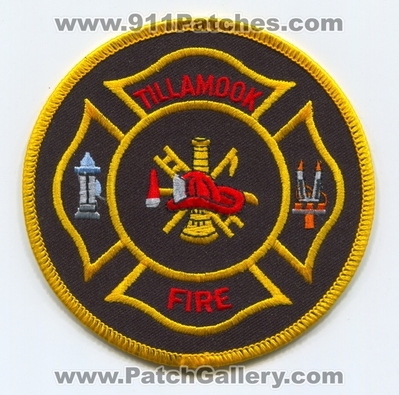 Tillamook Fire Department Patch (Oregon)
Scan By: PatchGallery.com
Keywords: dept.