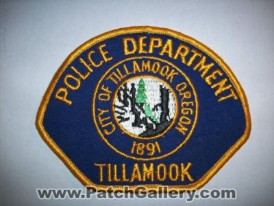 Tillamook Police Department (Oregon)
Thanks to 2summit25 for this picture.
Keywords: dept. city of