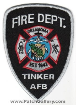 Tinker Air Force Base Fire Department (Oklahoma)
Thanks to Jack Bol for this scan.
Keywords: afb usaf dept.