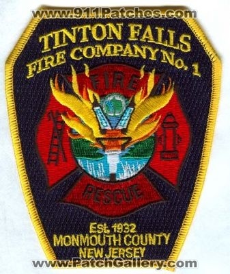 Tinton Falls Fire Company No 1 Patch (New Jersey)
[b]Scan From: Our Collection[/b]
[b]Patch Made By: 911Patches.com[/b]
(Confirmed)
www.TintonFallsFire.com
County: Monmouth
Keywords: rescue number
