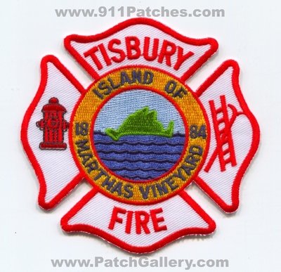 Tisbury Fire Department Patch (Massachusetts)
Scan By: PatchGallery.com
Keywords: dept. island of marthas vineyard 1884