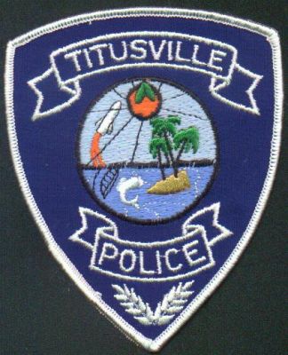 Titusville Police
Thanks to EmblemAndPatchSales.com for this scan.
Keywords: florida