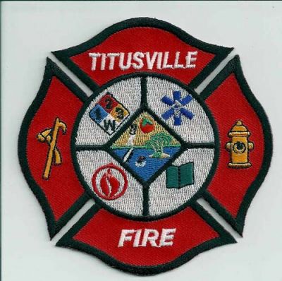 Titusville Fire
Thanks to EmblemAndPatchSales.com for this scan.
Keywords: florida