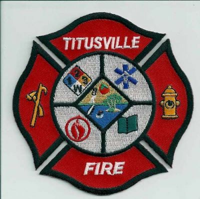 Titusville Fire
Thanks to EmblemAndPatchSales.com for this scan.
Keywords: florida