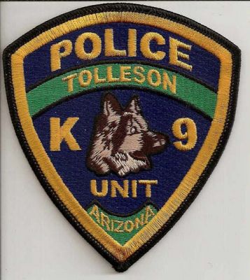 Tolleson Police K-9 Unit
Thanks to EmblemAndPatchSales.com for this scan.
Keywords: arizona k9
