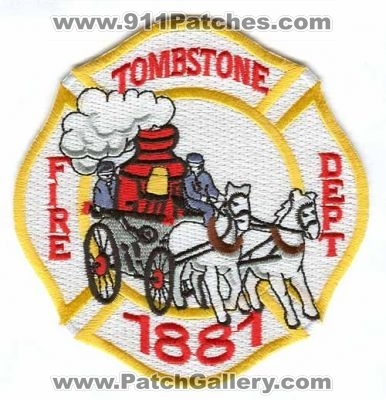 Tombstone Fire Department (Arizona)
Scan By: PatchGallery.com
Keywords: dept.