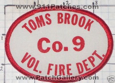 Toms Brook Volunteer Fire Department Company 9 (Virginia)
Thanks to swmpside for this picture.
Keywords: vol. dept. co. #9
