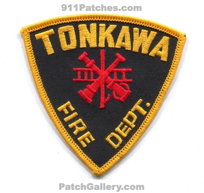 Tonkawa Fire Department Patch (Oklahoma)
Scan By: PatchGallery.com
Keywords: dept.