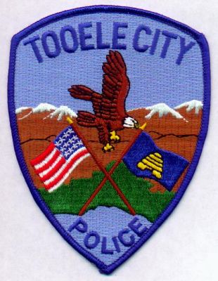 Tooele City Police
Thanks to EmblemAndPatchSales.com for this scan.
Keywords: utah