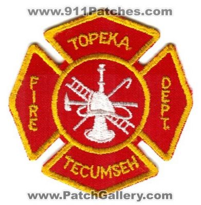 Topeka Tecumseh Fire Department (Kansas)
Scan By: PatchGallery.com
Keywords: dept.