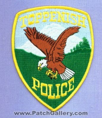 Toppenish Police Department (Washington)
Thanks to apdsgt for this scan.
Keywords: dept.