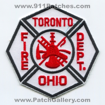 Toronto Fire Department Patch (Ohio)
Scan By: PatchGallery.com
Keywords: dept.