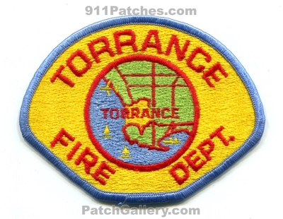 Torrance Fire Department Patch (California)
Scan By: PatchGallery.com
Keywords: dept.