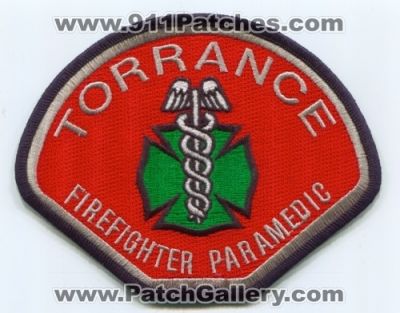 Torrance Fire Department FireFighter Paramedic (California)
Scan By: PatchGallery.com
Keywords: dept.