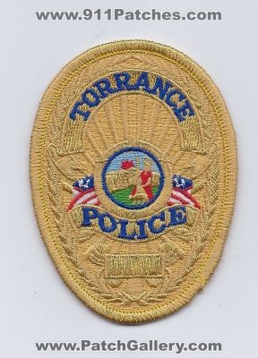Torrance Police Department (California)
Thanks to PaulsFirePatches.com for this scan. 
Keywords: dept.