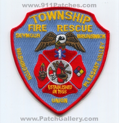 Township Fire Rescue Department Inc Brunswick Pleasant Valley Seymour Union Washington Patch (Wisconsin)
Scan By: PatchGallery.com
Keywords: twp. dept. inc. established in 1955