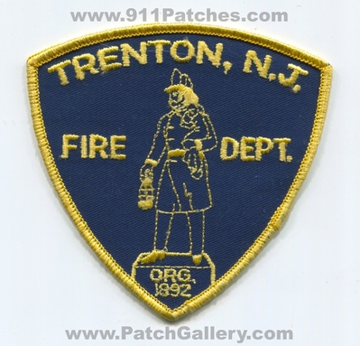 Trenton Fire Department Patch (New Jersey)
Scan By: PatchGallery.com
Keywords: dept. n.j. org. 1892